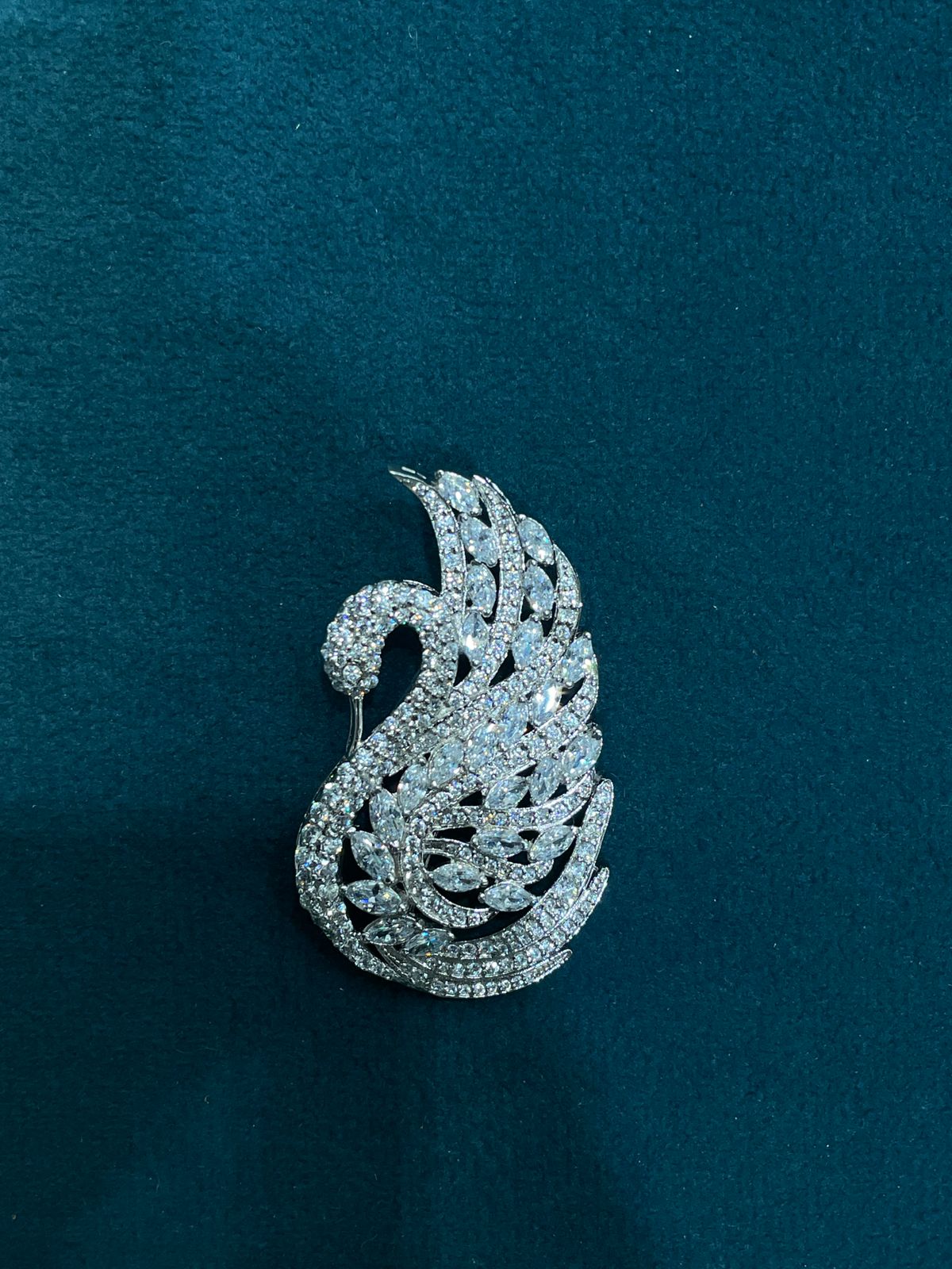 Smart  And Stylish Swan Brooch